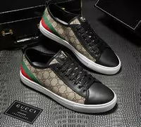 gucci leather low trainers zapatos apricot